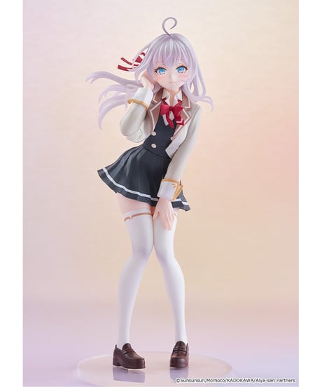 【予約】POP UP PARADE アリサ・ミハイロヴナ・九条 L size　 塗装済み完成品　TVアニメ「時々ボソッとロシア語でデレる隣のアーリャさん」　［グッドスマイルカンパニー］