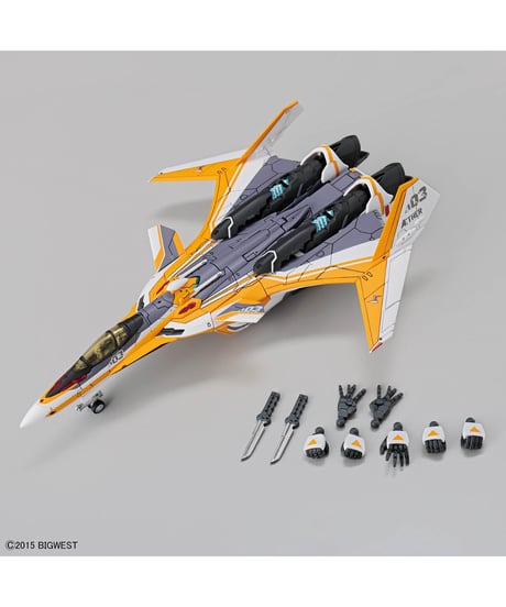 【送料無料】HG 1/100 VF-31E ジークフリード(チャック・マスタング機) 　マクロスΔ(デルタ)　プラモデル　［バンダイ］