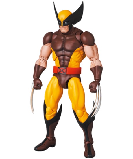 【送料無料】マフェックス No.138 MAFEX WOLVERINE （BROWN COMIC Ver.）　［メディコム・トイ］