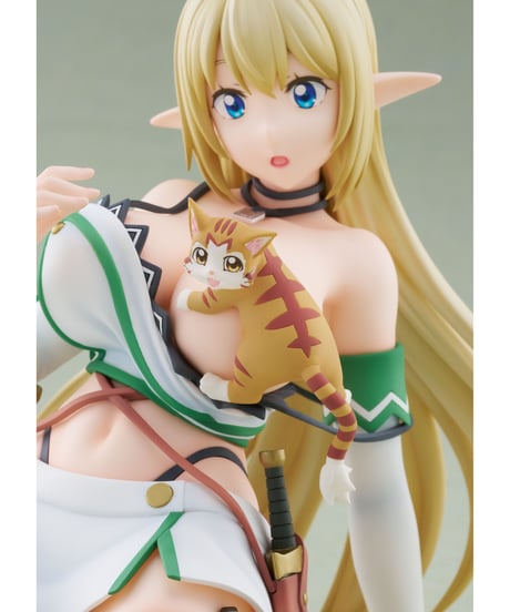 【予約】1/7スケールフィギュア　Sランクモンスターの《ベヒーモス》だけど、猫と間違われてエルフ娘の騎士（ペット）として暮らしてます「アリア＆タマ」　［アリスグリント］