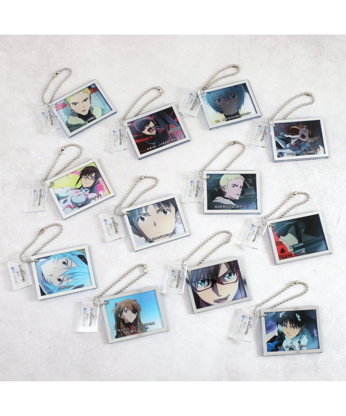 ホール限定 エヴァンゲリオン パチンコ機体 アクリルキーホルダー22