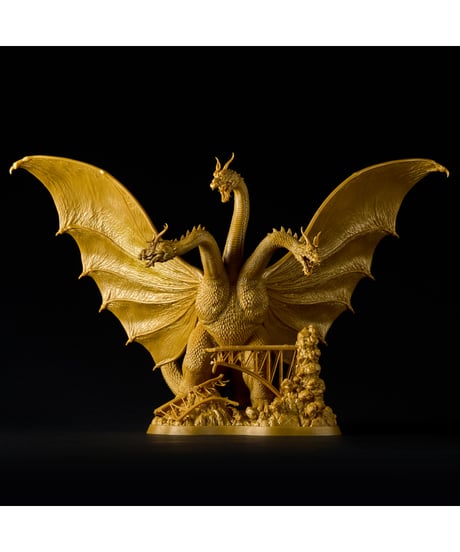 【予約】ARTPLA SCULPTURE WORKSキングギドラRe:イマジネーション　［海洋堂］