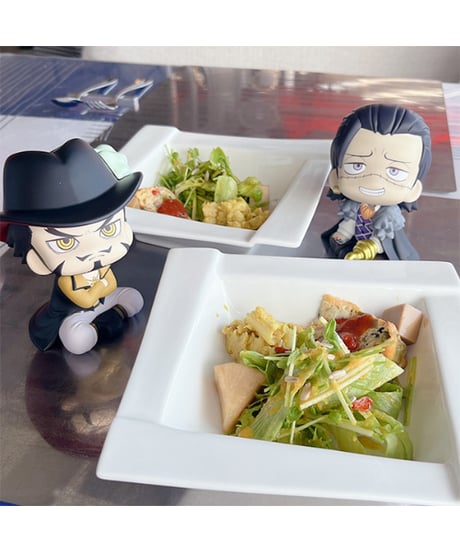 るかっぷ ONE PIECE クロコダイル/ジュラキュール・ミホーク　全２種