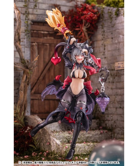 見習魔女・星川猫猫 1/12 完成品アクションフィギュア 黒髪Ver.　[次元具象(EXSSRION)]