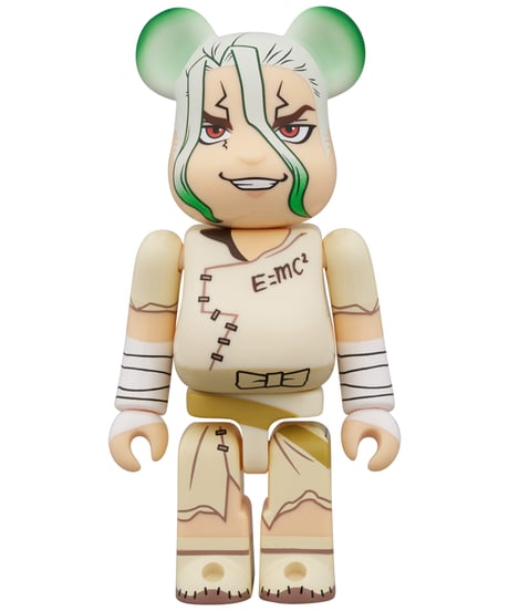 Dr.STONE　BE＠RBRICK 石神千空 & あさぎりゲン 2PCS SET　［メディコム・トイ］