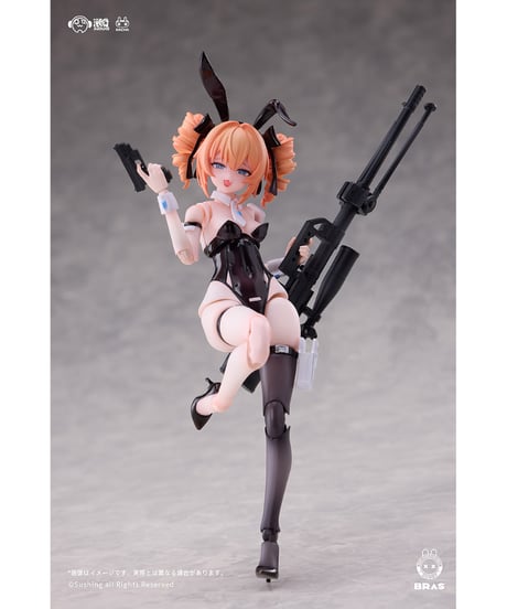 Sniper・レオーニ 1/12 可動フィギュア　BUNNY RAPID ACTION SQUAD