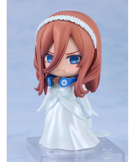 ねんどろいど 中野三玖 ウエディングドレスVer.　プラスチック製 塗装済み可動フィギュア　五等分の花嫁∽