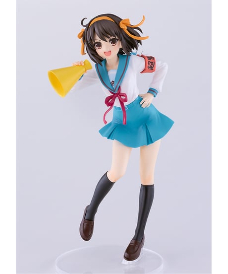 【予約】POP UP PARADE 涼宮ハルヒ L size　塗装済み完成品　涼宮ハルヒの憂鬱　［グッドスマイルカンパニー］