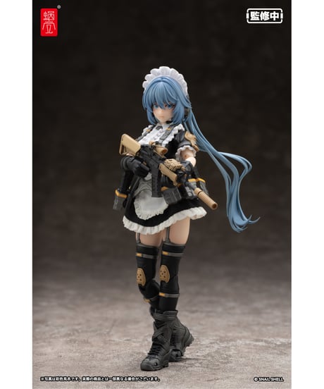 RA-02 タクティカルメイド 常磐和音 1/12 完成品アクションフィギュア　［蝸之殼Snail Shell］