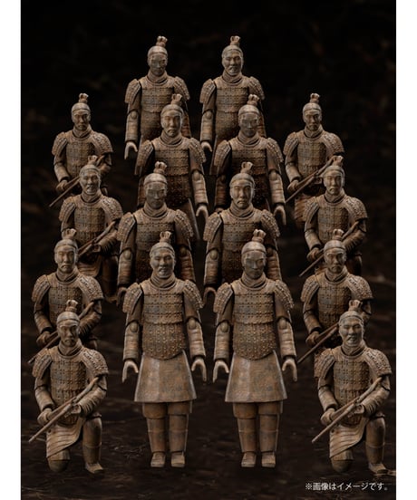 【予約】テーブル美術館「figma 兵馬俑」　彩色済み完成品フィギュア　［FREEing］