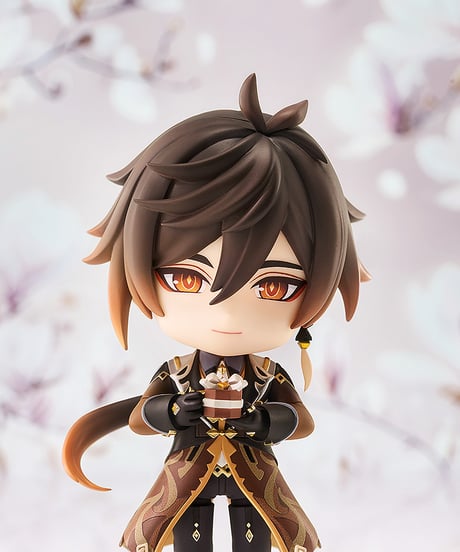 原神　ねんどろいど 鍾離　塗装済み可動フィギュア