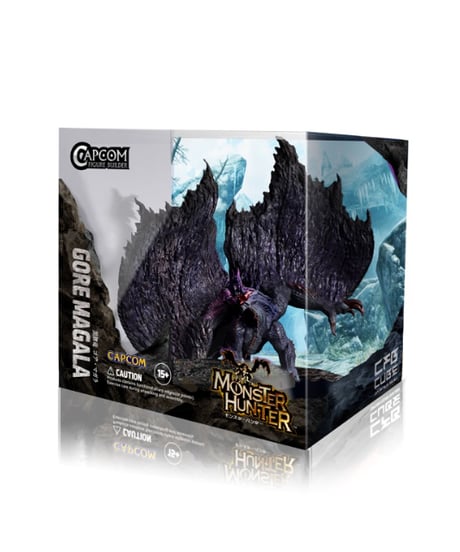 CAPCOM FIGURE BUILDER CUBE MONSTER HUNTER 全4種（ゴア・マガラ/奇しき赫耀のバルファルク/マガイマガド/タマミツネ）