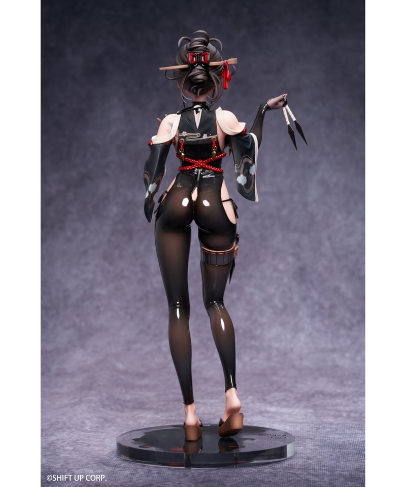 勝利の女神：NIKKE サクラ 黒夜密行 1/7 完成品フィギュア あみあみ特典 豪華版】勝利の女神：NIKKE サクラ 黒夜密行 1/7 完成品