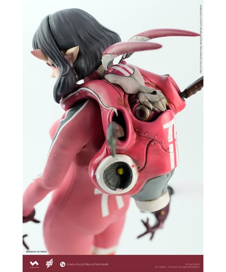 【予約】GAKIRACE 「YUMI」　Standard version　1/6　塗装済み完成品アクションフィギュア　［JTSTUDIO］