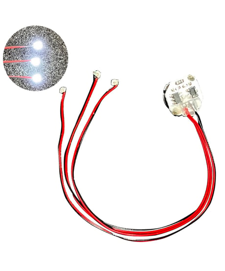 【送料無料】W-PARTS 　LEDモジュール（磁気スイッチ付） リードタイプ　全５色　［ワンダーウェイ］