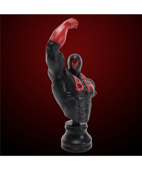 BMC キン肉マンシリーズ No.10 ブラックホール　彩色済み完成品　［CCP JAPAN］