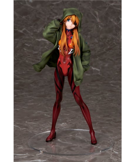 シン・エヴァンゲリオン劇場版 式波・アスカ・ラングレー パーカーVer.　1/7スケール PVC&ABS製塗装済完成品