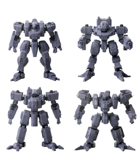 1/72 フロントミッション ストラクチャーアーツ プラスティック モデルキット シリーズ アディショナルセレクション Vol.2 (全4種BOX+初回生産BOX特典同梱)　［コトブキヤ］