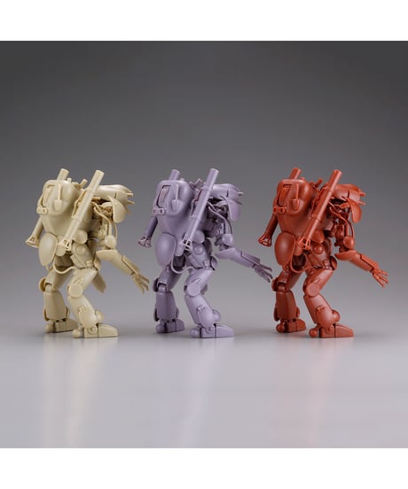 ARTPLA ヒューマノイド型無人邀撃機グローサーフント（3機セット）　プラスチックモデルキット　『Ma.K.』（マシーネンクリーガー）