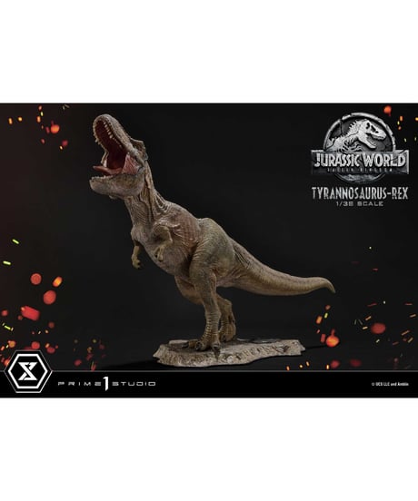【予約】プライムコレクタブルフィギュア ジュラシック・ワールド：炎の王国 T-REX　1/38 スケール　［プライム１スタジオ］