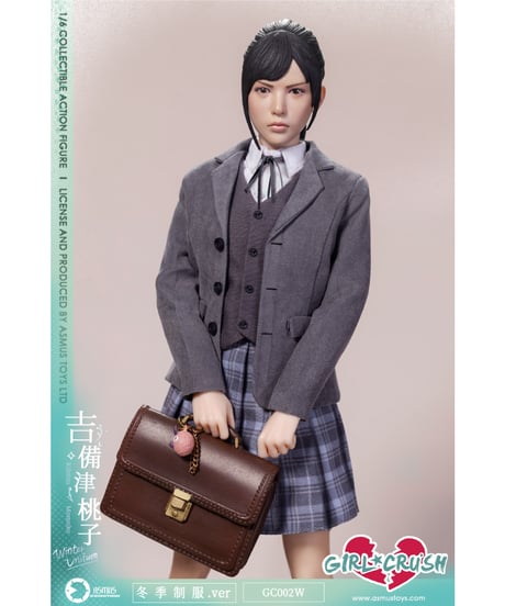 【予約】アスモストイズ 1/6 ガールクラッシュ 吉備津桃子（きびつ ももこ）冬季制服版　［アスモストイズ］