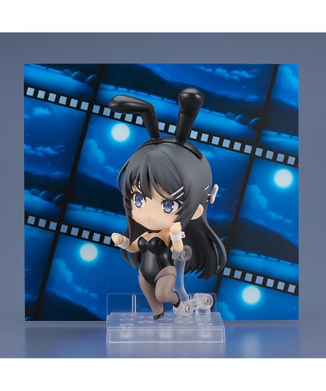 ねんどろいど 桜島麻衣 バニーガールVer.　青春ブタ野郎はバニーガール先輩の夢を見ない　プラスチック製 塗装済み可動フィギュア