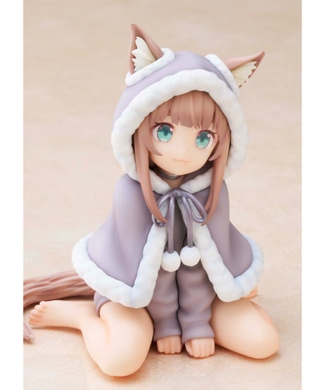 Palette うちのねこが女の子でかわいい おきがえコレクション　プレゼントきなこ　PVC/ABS製　塗装済み完成品フィギュア