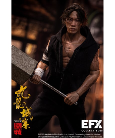 【予約】『トワイライト・ウォリアーズ 決戦！九龍城砦』1/6 アクションフィギュア 四仔(セイジャイ)　［EFXコレクティブルズ］