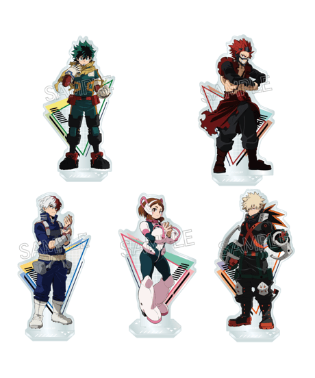 僕のヒーローアカデミア シャインシリーズ　ホロアクリルスタンド　全５種