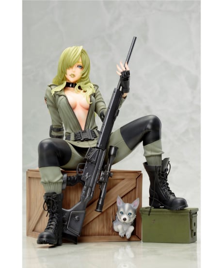 メタルギア ソリッド美少女 スナイパーウルフ【再生産】　PVC塗装済み完成品
