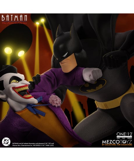 ワン12コレクティブ/ バットマン アニメイテッド シリーズ: バットマン 1/12 アクションフィギュア　［メズコトイズ］