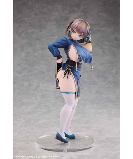 まんじゅう娘 つむぐ Illustrated by らんふ 1/7 完成品フィギュア