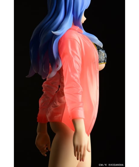 FAIRY TAIL　ジュビア・ロクサーGravure_Style『黒ビキニ！！』濡れ透けワイシャツSP　1/6スケール 完成品フィギュア