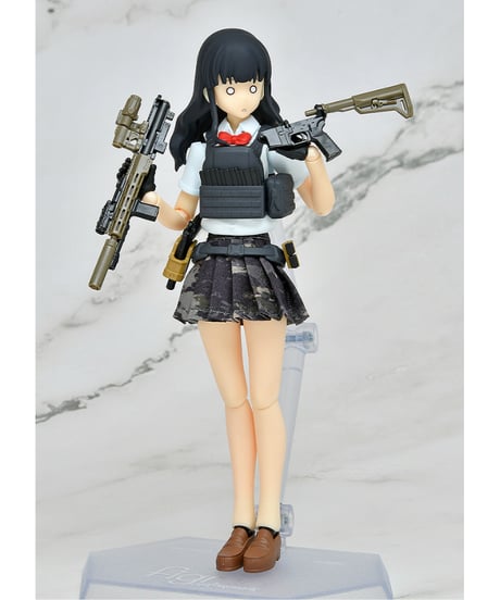 figma 武装JKバリアントC2 コード:URBEX　塗装済み可動フィギュア　リトルアーモリー　［トミーテック］