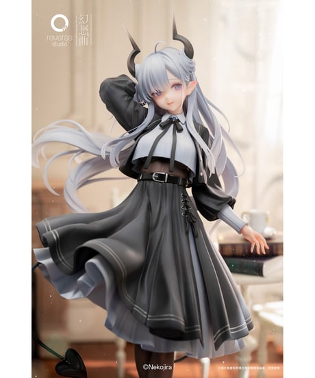 【予約】FANTASIASシリーズ テアちゃん 見習いサキュバスVer. 1/6 完成品フィギュア セット版　[Reverse Studio]