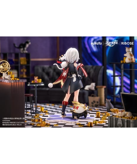 【予約】RISE UP+ 崩壊：スターレイル ちびねこシリーズ フィギュア トパーズ&カブVer. 完成品フィギュア　[RIBOSE]