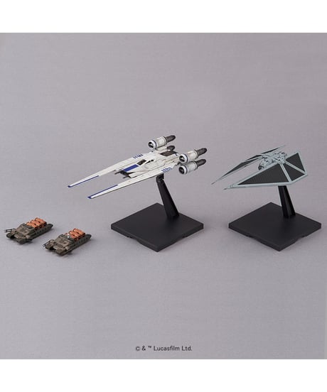 １／１４４ Ｕウイング・ファイター＆タイ・ストライカー　ローグ・ワン／スター・ウォーズ・ストーリー　プラモデル