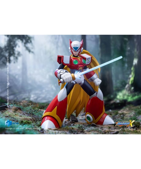 【予約】ロックマンX アクションフィギュア ゼロ　［ハイヤトイズ］