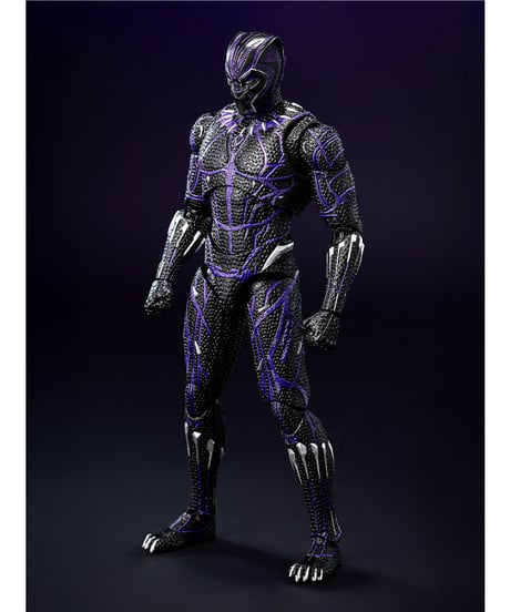 【予約】DLX ブラックパンサー（キネティック・エネルギー・チャージド）　1/12　塗装済み可動フィギュア　[threezero]