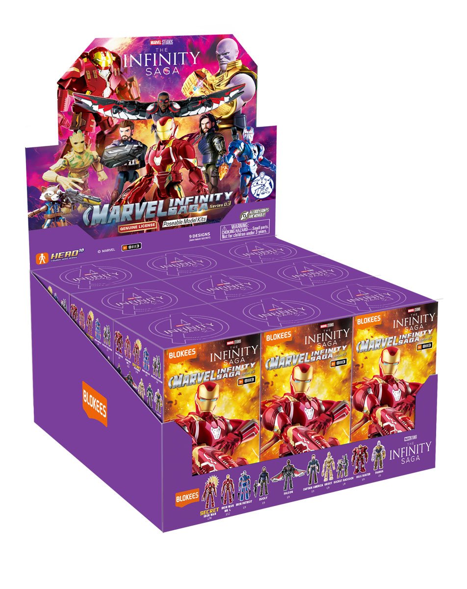 BLOKEES MARVEL INFINITY SAGA 第3弾 9個入り1BOX ［童友社］