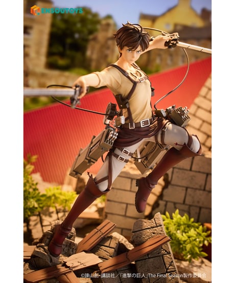 【予約】進撃の巨人 エレン・イェーガー 1/7 完成品フィギュア 特典版　［ENSOUTOYS］