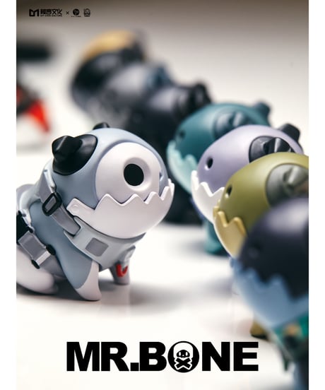 【送料無料】MR.BONEブラインドボックス「キャンプ・ドッグズ」　9個入り1BOX　［マイ・オン・カルチャー］
