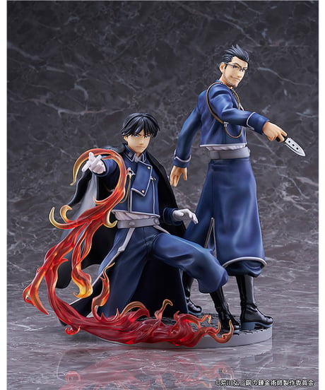 アニメ「鋼の錬金術師 FULLMETAL ALCHEMIST」フィギュア「ロイ・マスタング&マース・ヒューズ -友-」　プラスチック製塗装済完成品フィギュア