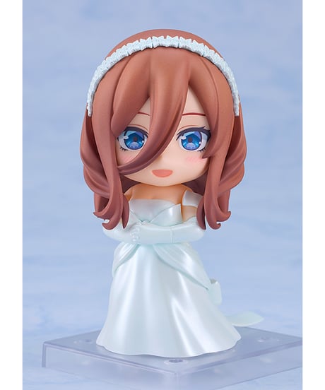 ねんどろいど 中野三玖 ウエディングドレスVer.　プラスチック製 塗装済み可動フィギュア　五等分の花嫁∽