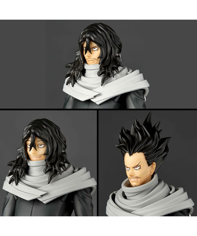 リボルテック アメイジング・ヤマグチ 相澤消太 PVC＆ABS製塗装済み 