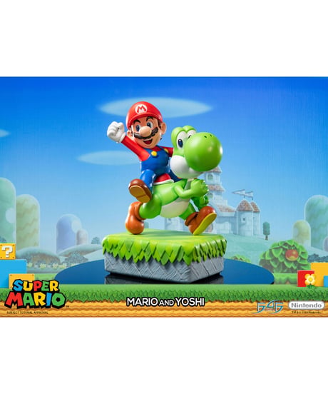 【予約】スーパーマリオシリーズ/ マリオ＆ヨッシー スタチュー　［ファースト4フィギュア］