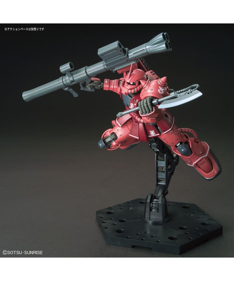 HG 1/144 シャア専用ザクII 赤い彗星Ver. 機動戦士ガンダム THE ORIGIN