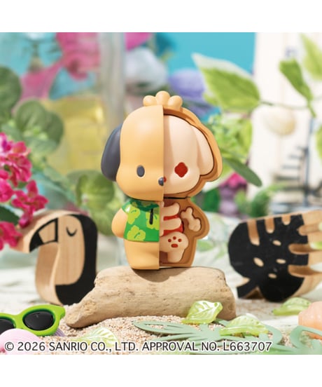 【予約】解体パズルFANTASYサンリオキャラクターズ トロピカルチェリーMix　4個入り1BOX　［メガハウス］