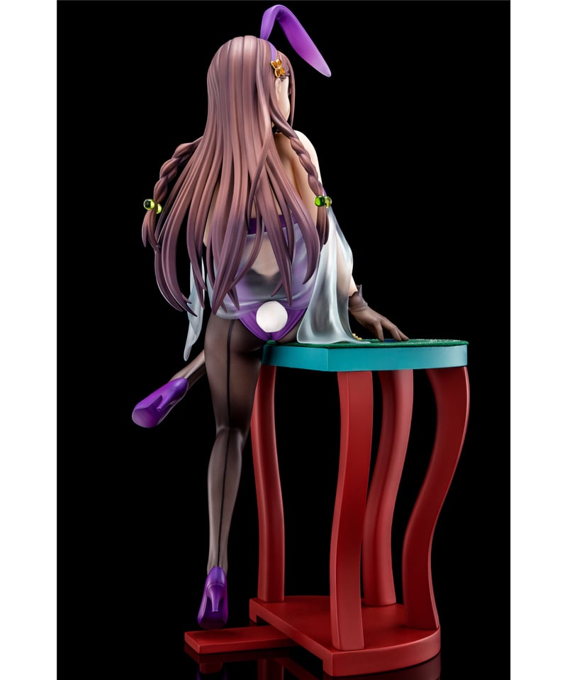 あみあみ特典あり聖剣学院の魔剣使い エルフィーネ・フィレット バニーフィギュア 聖剣学院の魔剣使い」バニーガール衣装のブラをめくると… エル