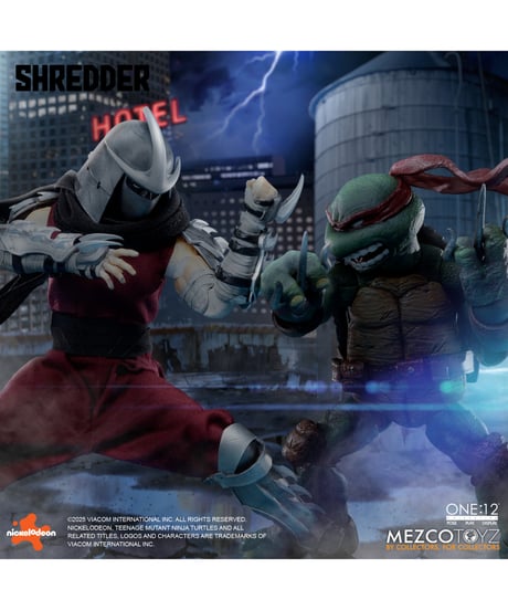 【予約】ワン12コレクティブ/ TMNT ティーンエイジ・ミュータント・ニンジャ・タートルズ: シュレッダー 1/12 アクションフィギュア　［メズコトイズ］
